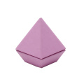 New Luxury Design Hexagon Shape Rigid Cardboard Pink/Black/Royal Blue Wedding Favor Flower paper box